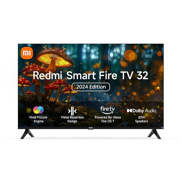 Image of Redmi 32-inch HD Ready Smart LED Fire TV L32MA-FVIN