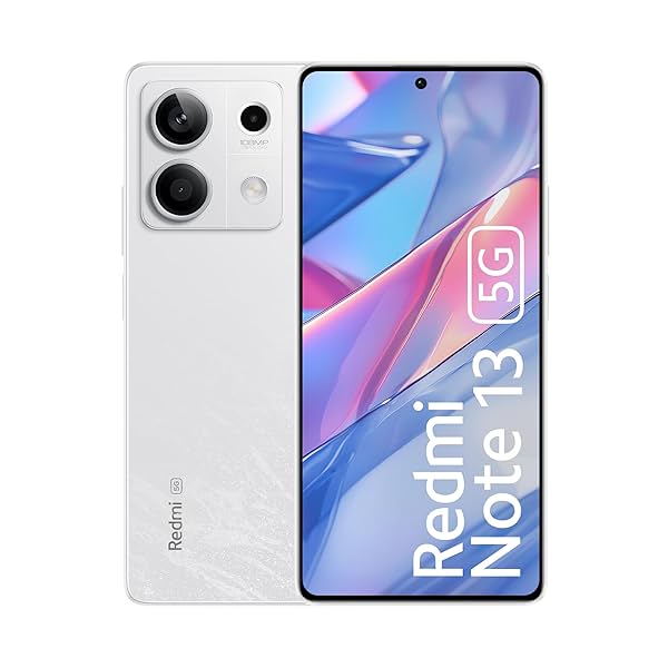 Image of Redmi Note 13 5G (Arctic White, 6GB RAM, 128GB Storage) 