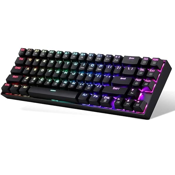 Image of Redragon K599 Diemos RGB LED Backlit Mechanical Gaming Keyboard (Black)