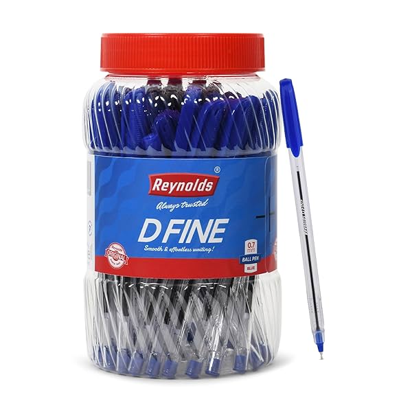 Image of Reynolds DFINE Ball Pen SET - 50 BLUE PENS 