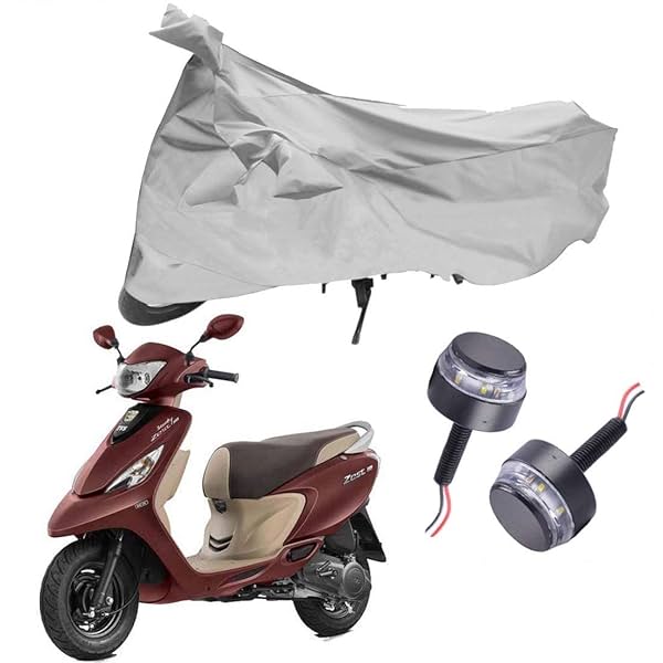 Image of Riderscart Waterproof Bike Cover for TVS Zest