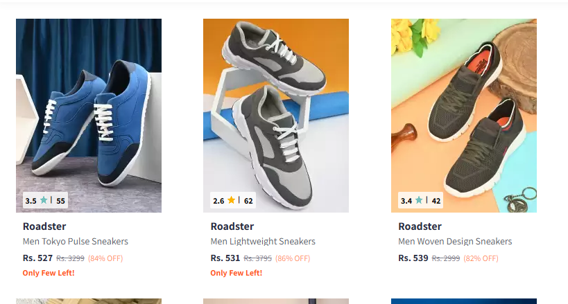 Image of Roadster Casual Shoes Up to 87% discount 