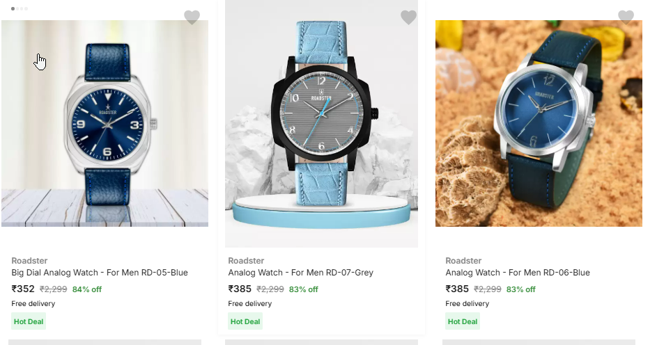 Image of Roadster Watches Start from @ ₹352 