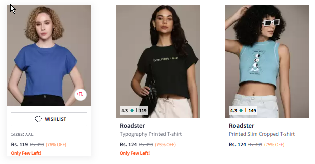 Image of Roadster Women’s Clothes up to 85% Discount 