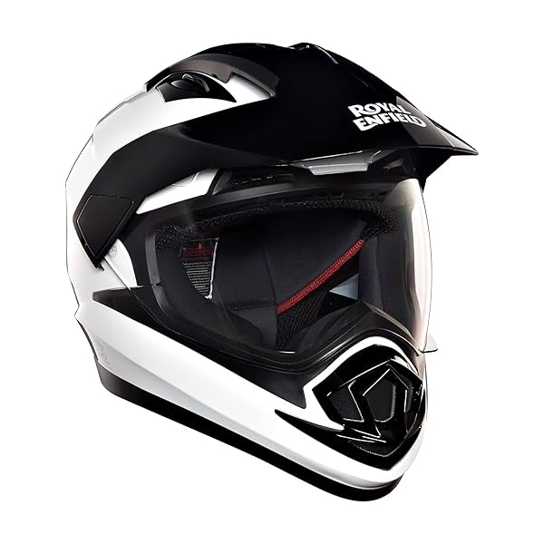 Image of Royal Enfield Ds Escapade Isi Certified Full Face Riding Motorcycling Helmet 