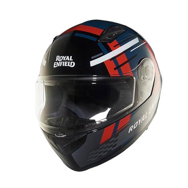 Image of Royal Enfield ISI Certified Lightwing Full Face Riding Helmet