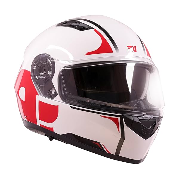 Image of Royal Enfield LIGHTWING Full Face helmet, white, M580.