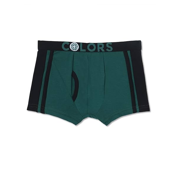 Image of Rupa Frontline Boy's Cotton Blend Classic Regular Fit Solid Trunks