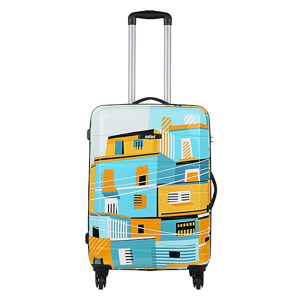 Image of SAFARI OASIS Hard Case Polycarbonate Luggage 4 Wheels 360 Degree 65 Cm