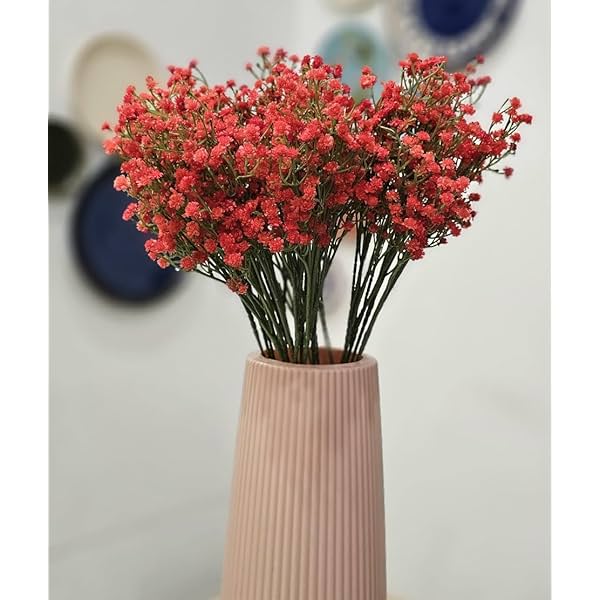 Image of SATYAM KRAFT Babys Breath Flowers (Pack of 5)