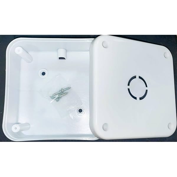 Image of SECURE FIRE PVC Square Junction Box for CCTV Camera 