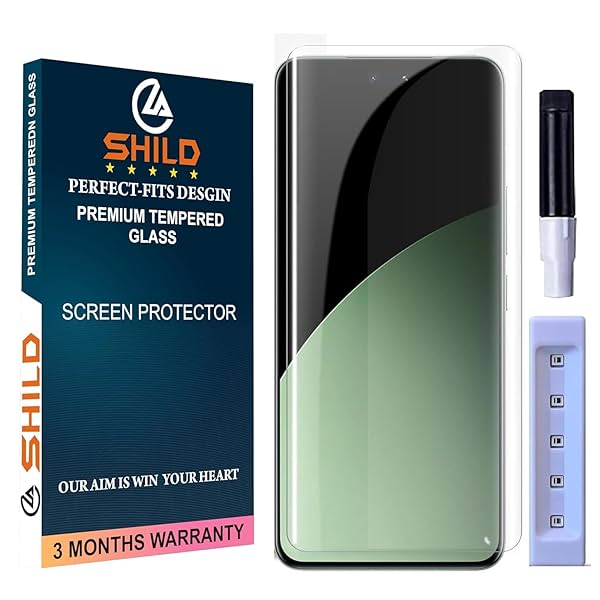 Image of SHILD Premium HD+ UV Tempered Glass Screen Protector Guard 