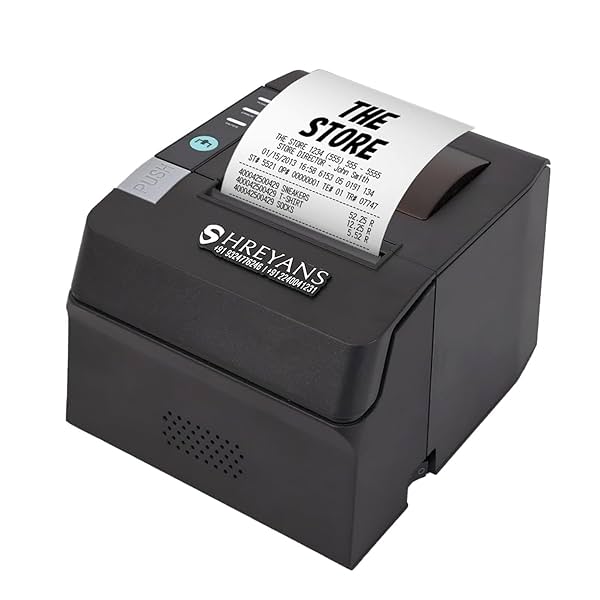 Image of SHREYANS Inkless Thermal Billing Printer with Autocutter