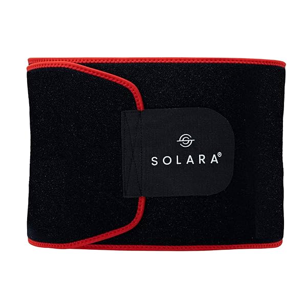 Image of SOLARA Waist Slimming Belt - Sweat Belt for Men Slim Belt for Women