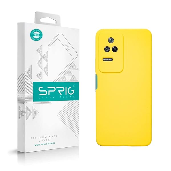 Image of SPRIG Compatible with Poco F4 5G Phone Liquid Silicone Cover Premium Back Cover