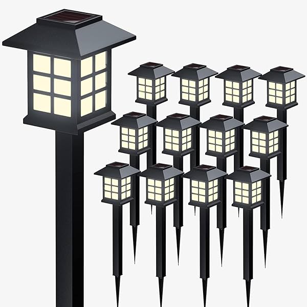 Image of SSUCA Acrylonitrile Butadiene Styrene Solar Garden Lights