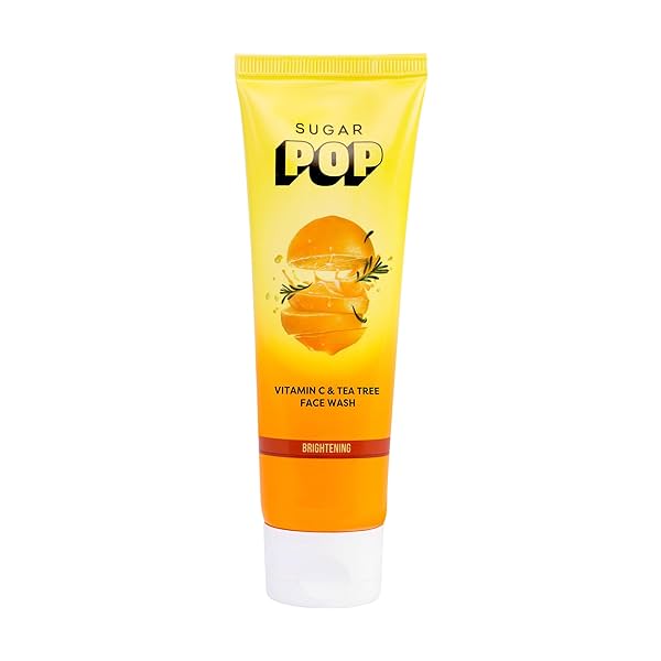 Image of SUGAR POP Vitamin C & Tea Tree Facewash 80 ml