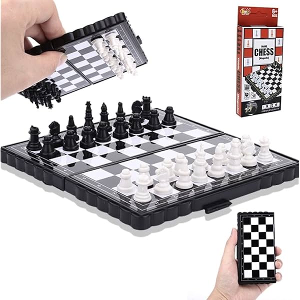 Image of SWIPE KART® 6 inch Chess Board Game Set