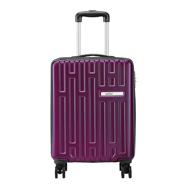 Image of Safari Cargo Neo Hard Luggage- Magenta Purple