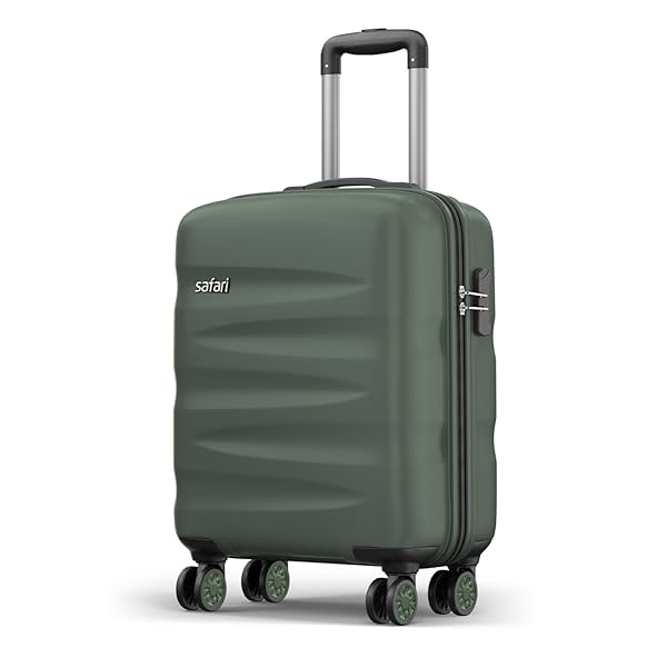 Image of Safari Jupiter 8 Wheels 55cm Small Cabin Trolley Bag Hard case 