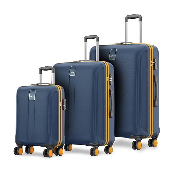 Image of Safari Thorium Neo 8 Wheels Luggage Set (Set of 3)