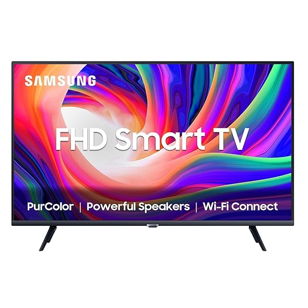 Image of Samsung 108 cm (43 inches) Full HD Smart LED TV UA43T5450AKXXL (Black)