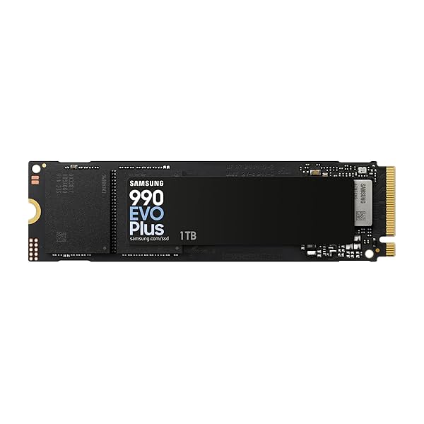 Image of Samsung 990 EVO Plus SSD 1TB, PCIe Gen 4x4, Gen 5x2 M.2 2280, Speeds Up-to 7,150 MB/s, Upgrade Storage for PC/Laptops