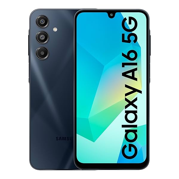 Image of Samsung Galaxy A16 5G (Blue Black, 6GB RAM, 128GB Storage)