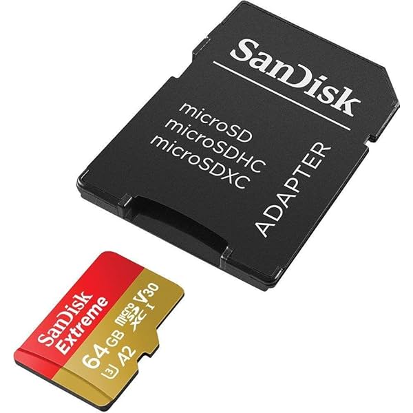 Image of SanDisk 64GB Extreme microSD 