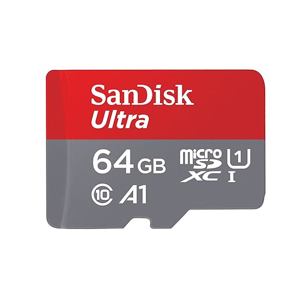 Image of SanDisk Ultra 64GB microSDXC UHS-I, 140MB/s R.