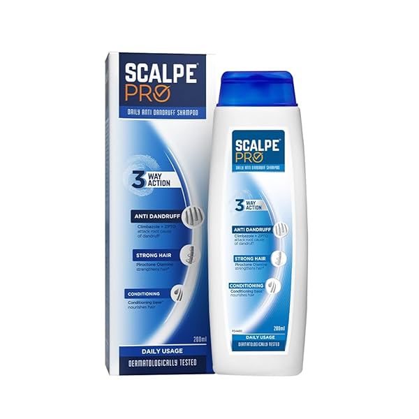 Image of Scalpe Pro Anti dandruff Shampoo 200ml