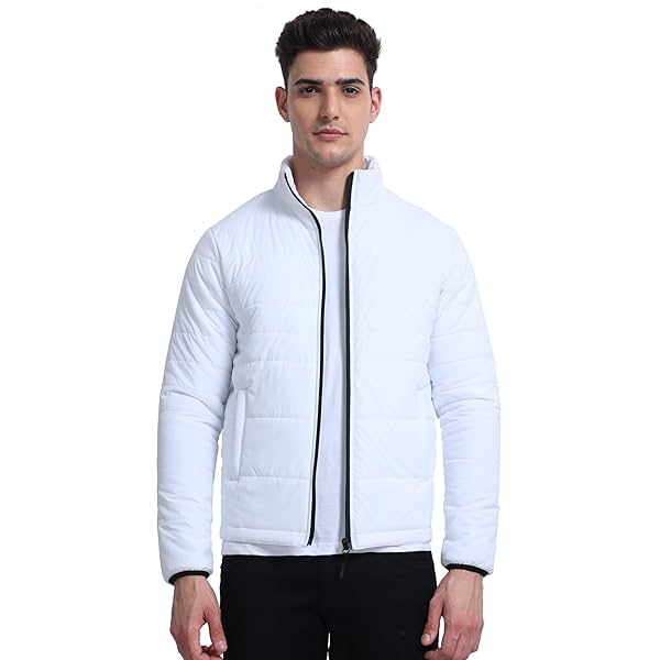 Image of Scott International Nylon Quilted Puffer Jacket