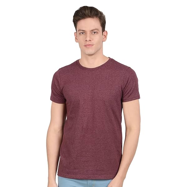 Image of Scott International T Shirt for Men | Plain Round Neck T Shirt | T-Shirt | 