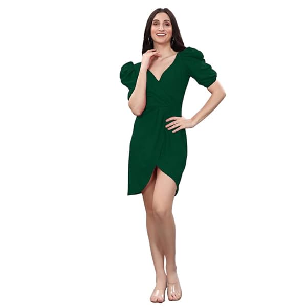 Image of Selvia Women's Knitted Stretchable Bodycon Lycra Dress