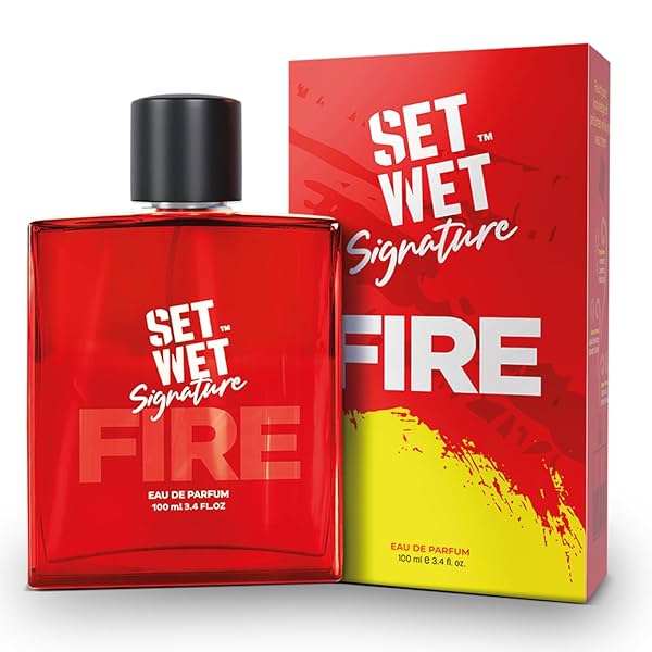 Image of Set Wet Fire Perfume for Men, 100ml|Woody Long Lasting Perfume for Men