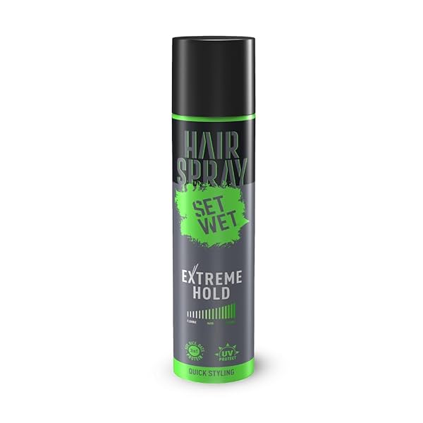 Image of Set Wet Hair Spray 200ml| For Men & Women| Extreme, Long-lasting Hold|