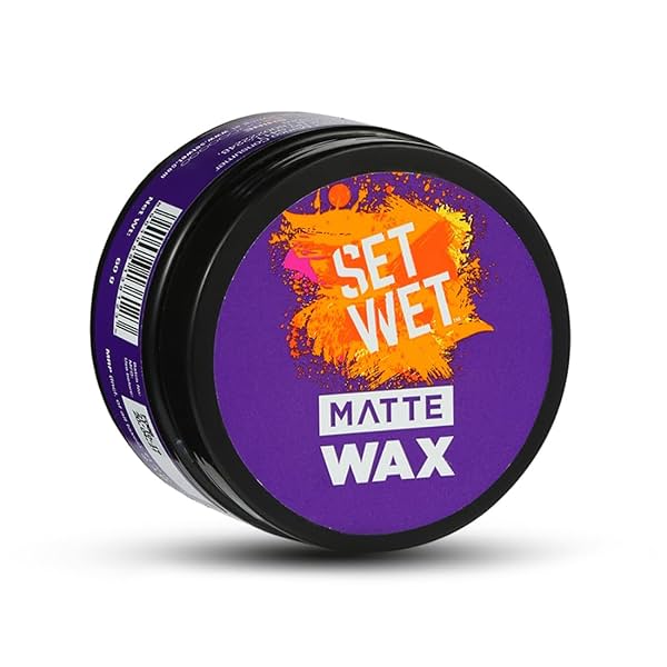 Image of Set Wet Hair Wax For Men - Matte Wax, 60g 