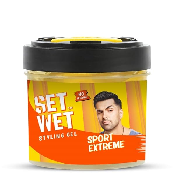 Image of Set Wet Styling Hair Gel for Men - Sport Extreme, 250gm |