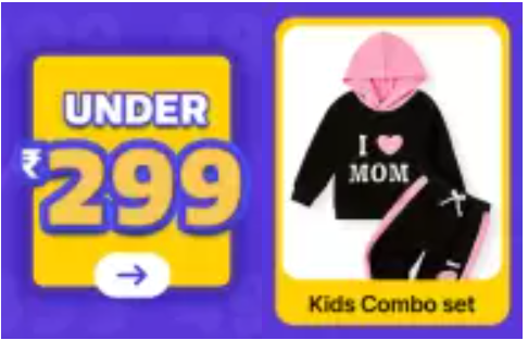 Image of Shopsy Super Saver Sale is Live : Kid's fashion Under ₹299