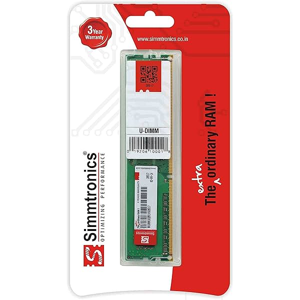 Image of Simmtronics 8GB DDR3 Desktop RAM 1600 MHz (PC 12800) with 3 Year Warranty