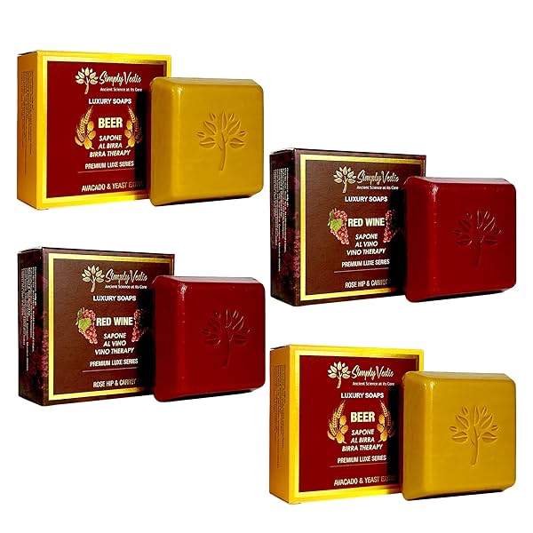 Image of Simply Vedic Premium Soaps Collection (4)