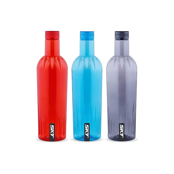 Image of Sky Crown Unbreakable PET Water Bottle Set of 3