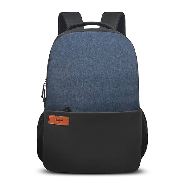 Image of Skybags 18L EVO LAPTOP BACKPACK BLACK & NAVY