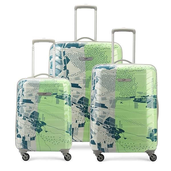 Image of Skybags Tooper Hard Luggage Set of 3 (55+65+75 cm)