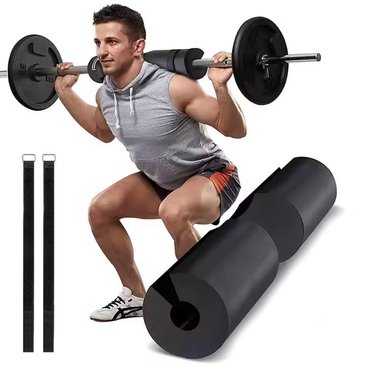 Image of Slovic Barbell Pad for Weight Lifting | Barbell Rod Support with Extra Cushion | 