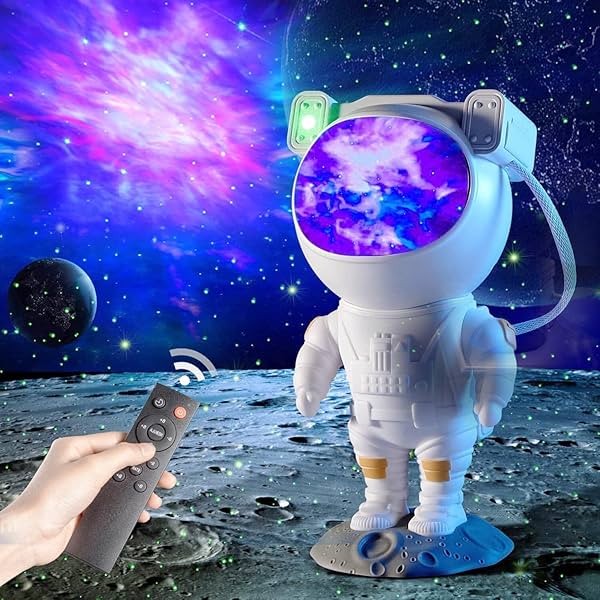 Image of Snaptron Astronaut Galaxy Projector For Kids