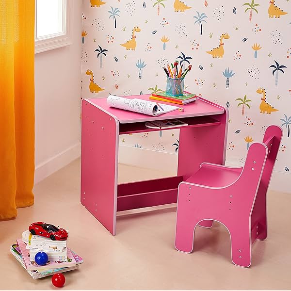 Image of Solimo Moppet Engineered Wood Prime Study Table 61 Cm, 46 Cm