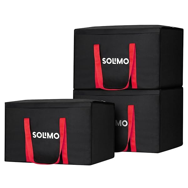 Image of Solimo Nylon Underbed Foldable Storage Bag PO3