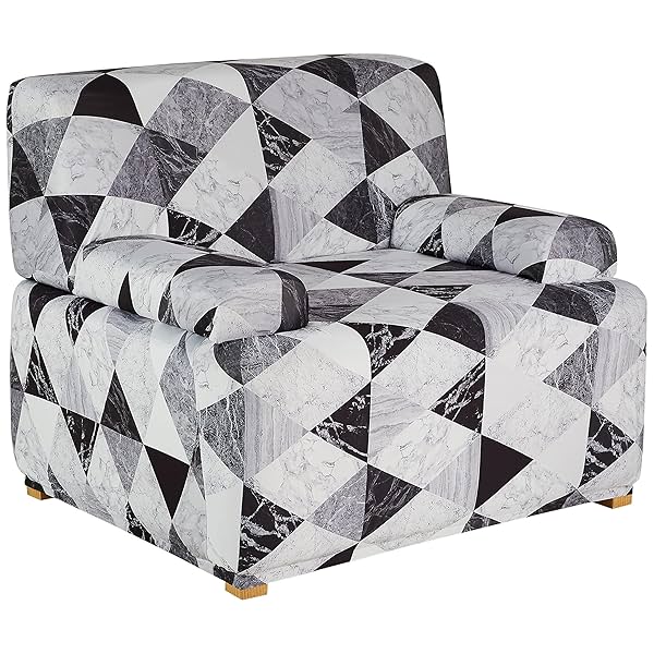 Image of Solimo Polyester Spandex Stretchable Sofa Slipcover 