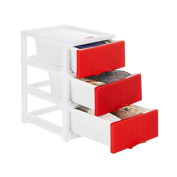 Image of Solimo Premium Plastic Multipurpose Modular Drawer